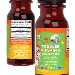 CoComelon Organic Toddler Vitamin C Liquid Drops