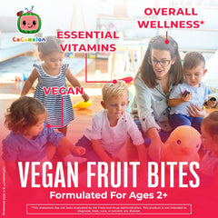 CoComelon Toddler Multivitamin Fruit Bites (30 Count)