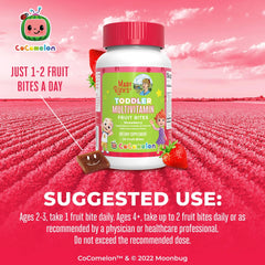 CoComelon Toddler Multivitamin Fruit Bites (30 Count)