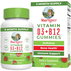 D3 + B12 Gummies (Strawberry)