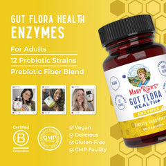 Gut Flora Health+ Enzymes