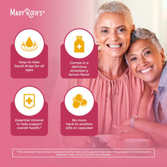 Liquid Ionic Zinc, Strawberry & Lemon