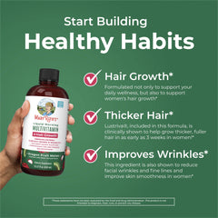 Liquid Morning Multivitamin + Hair Growth