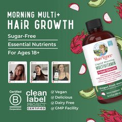 Liquid Morning Multivitamin + Hair Growth