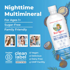 Liquid Nighttime Multimineral (Coconut)