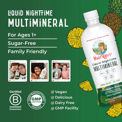 Liquid Nighttime Multimineral (Pineapple)