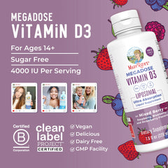 Megadose D3 Liposomal