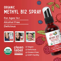 Methyl B12 Organic Spray