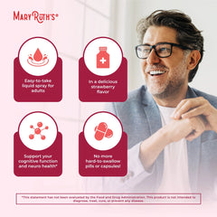 Methyl B12 Organic Spray, Strawberry