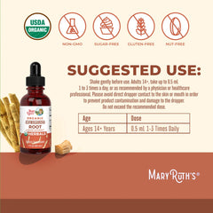 Organic Ashwagandha Root Liquid Drops