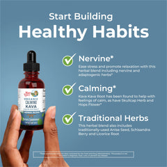 Organic Calming Kava Liquid Drops