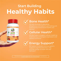 Organic D3+B12 Gummies