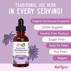 Organic Echinacea Purpurea Herbal Liquid Drops