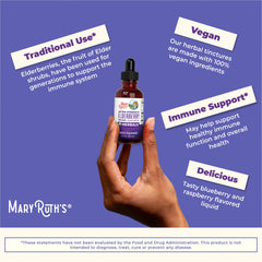 Organic Elderberry Extra Strength Liquid Drops