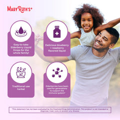 Organic Elderberry Liquid Drops