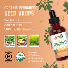 Organic Fenugreek Seed Liquid Extract