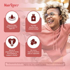 Organic Ginseng Vitality Herbal Blend Liquid Drops