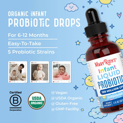 Organic Infant Liquid Probiotic