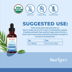 Organic Infant Liquid Probiotic