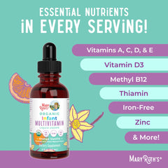 Organic Infant Multivitamin Liquid Drops