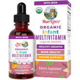 Organic Infant Multivitamin with Iron Liquid Drops