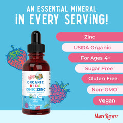 Organic Kids Ionic Zinc Liquid Drops