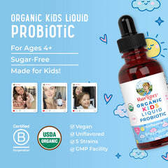 Organic Kids Liquid Probiotic