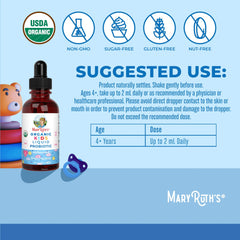 Organic Kids Liquid Probiotic