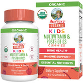 Organic Kids Multivitamin + Postbiotics Gummies
