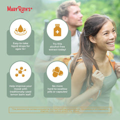 Organic Lemon Balm Leaf Liquid Drops