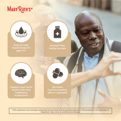 Organic Lion’s Mane Liquid Drops