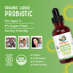 Organic Liquid Probiotic 2oz