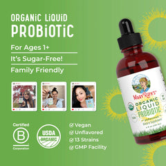 Organic Liquid Probiotic 4oz