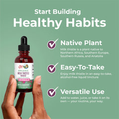 Organic Milk Thistle Seed Liquid Drops