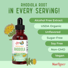 Organic Rhodiola Root Liquid Extract