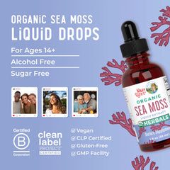 Organic Sea Moss Liquid Drops