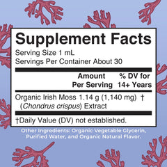 Organic Sea Moss Liquid Drops