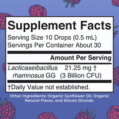 Organic Teen Precision Probiotic Digestive Liquid Drops