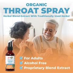 Organic Throat Spray (Unflavored)