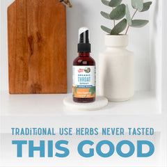 Organic Throat Spray (Unflavored)
