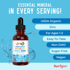 Organic Toddler Ionic Zinc Liquid Drops