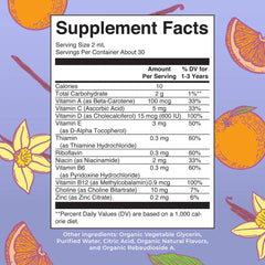 Organic Toddler Multivitamin Liquid Drops