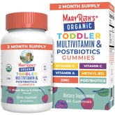 Organic Toddler Multivitamin + Postbiotics Gummies