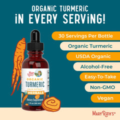 Organic Turmeric Herbal Drops