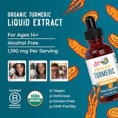 Organic Turmeric Herbal Drops
