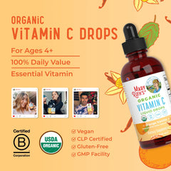 Organic Vitamin C Liquid Drops