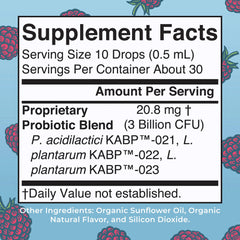 Organic Women's 40+ Precision Probiotic Digestive Liquid Drops