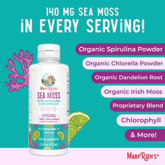 Sea Moss with Spirulina and Chlorella Liposomal