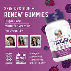 Skin Restore + Renew Gummies