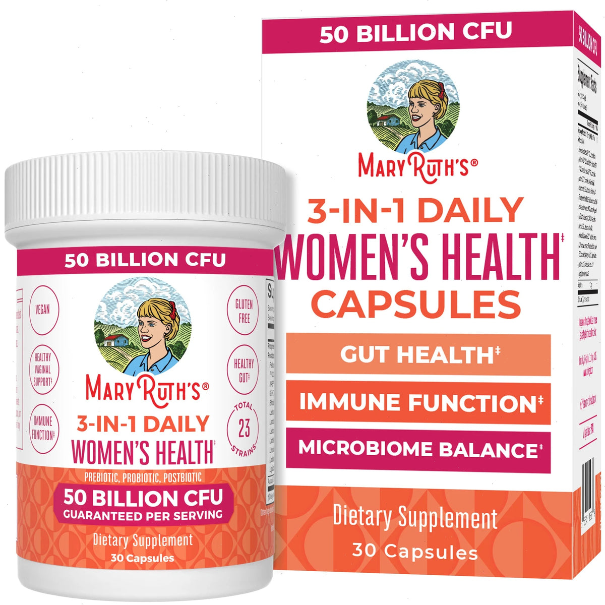 3-in-1 Daily Women's Health Capsules
